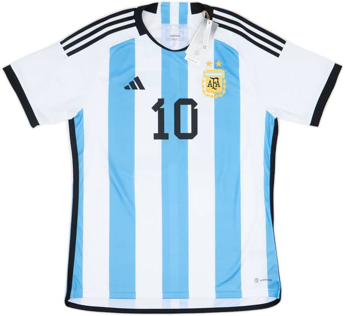 2022-23 Argentina Home Shirt Messi #10 (L)