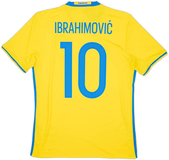 2016-17 Sweden Home Shirt Ibrahimovic #10 (S)
