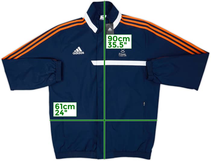 2014 Real Madrid adidas 'Final Lisbon 2014' Presentation Jacket (L)