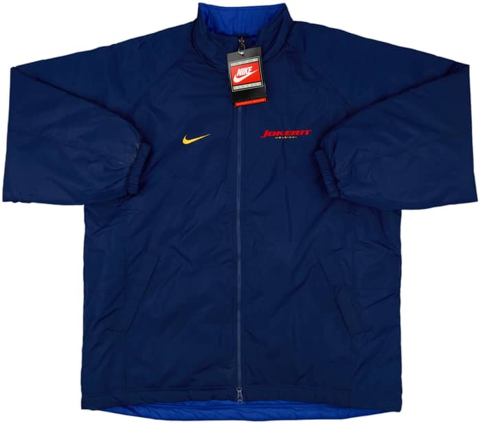 1998-00 Jokerit Helsinki Ice Hockey Nike Padded Bench Coat (XXL)