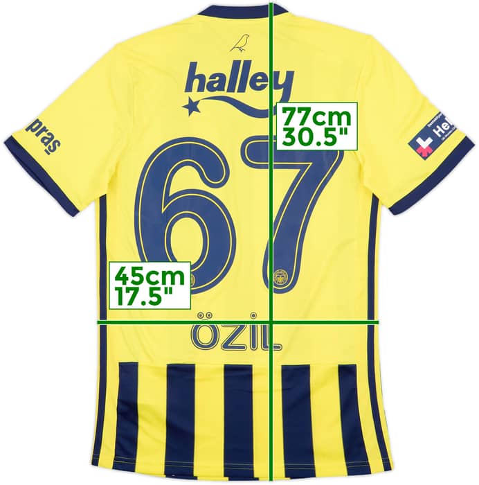 2020-21 Fenerbahce Home Shirt Ozil #67 (S)