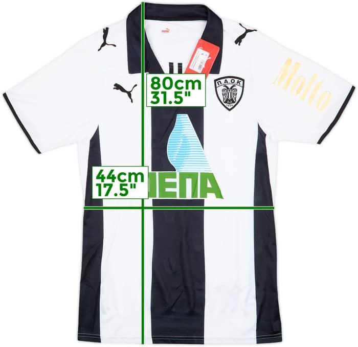 2009-10 PAOK Home Shirt (M)