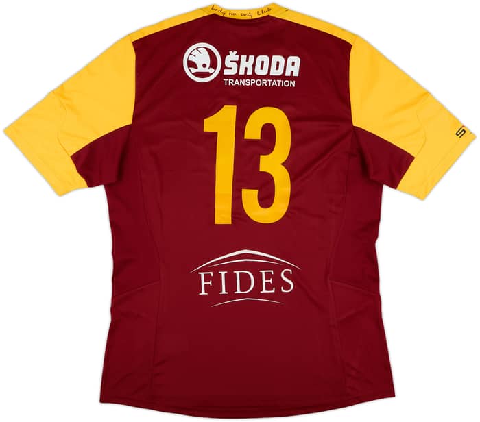 2014-15 Dukla Praha Home Shirt #13 (L)
