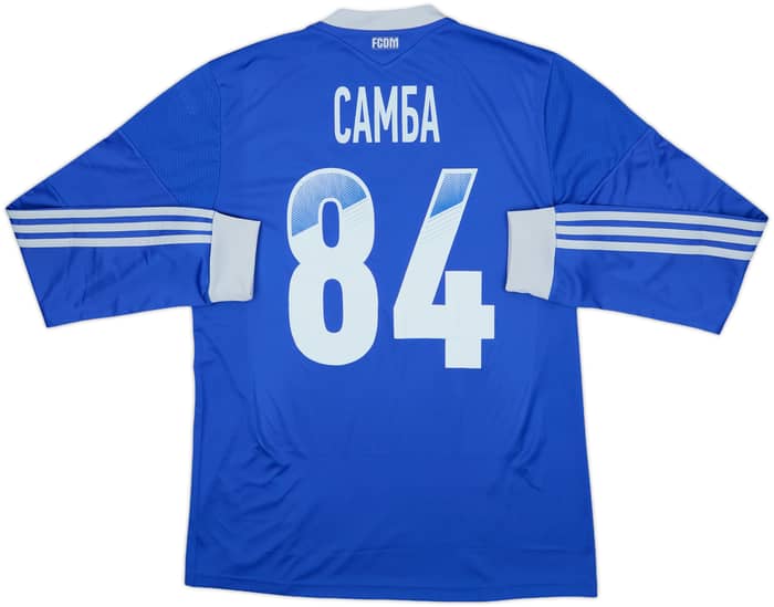 2013-14 Dynamo Moscow Home L/S Shirt Samba #84 (M)