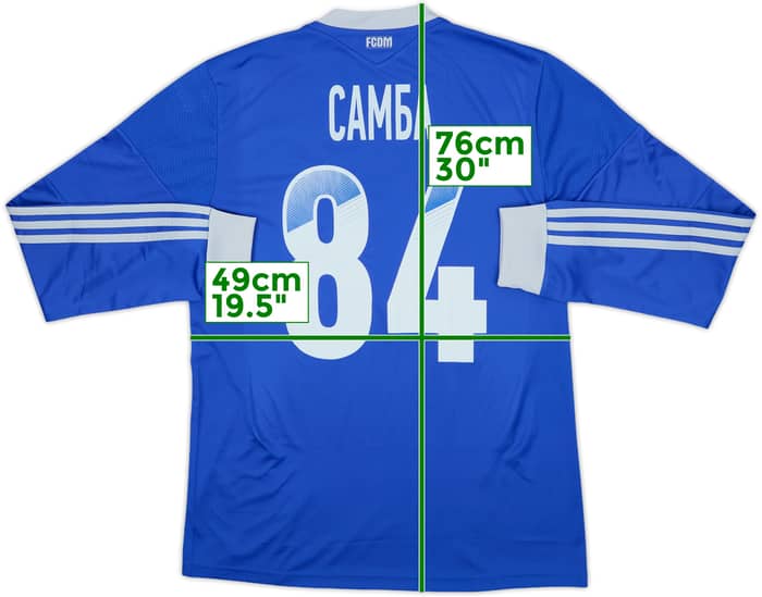 2013-14 Dynamo Moscow Home L/S Shirt Samba #84 (M)