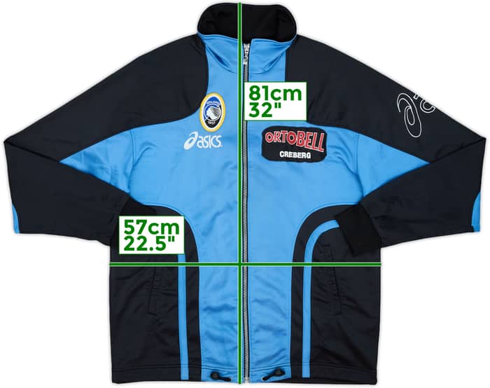 2001-02 Atalanta Asics Track Jacket - 7/10 - (XL)