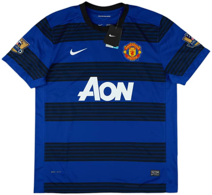 2011-13 Manchester United Away Shirt Cleverley #23 (XL)