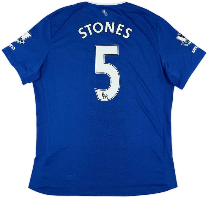 2015-16 Everton Home Shirt Stones #5 (XL)