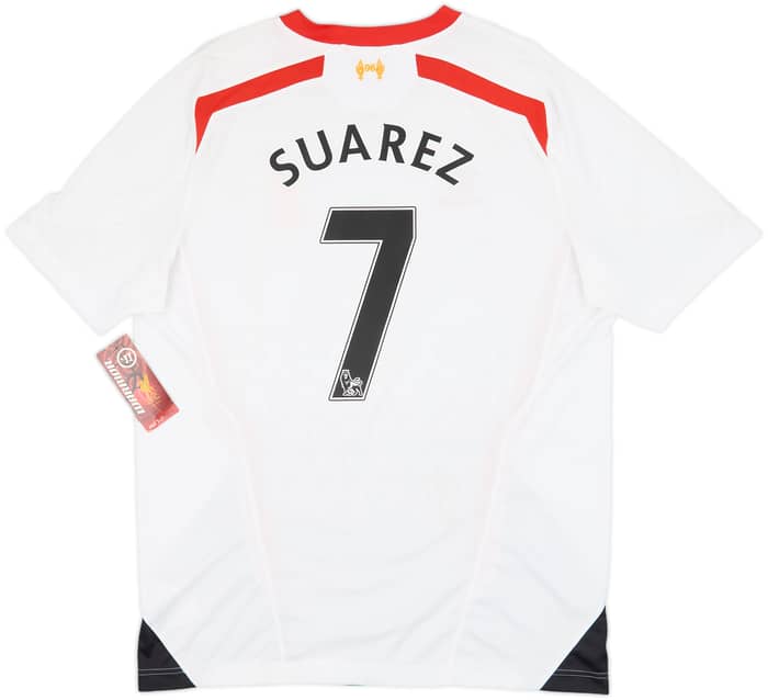 2013-14 Liverpool Away Shirt Suarez #7 (XL)