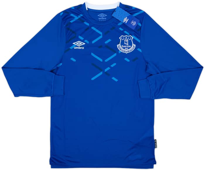 2019-20 Everton Home L/S Shirt Walcott #11 (S)