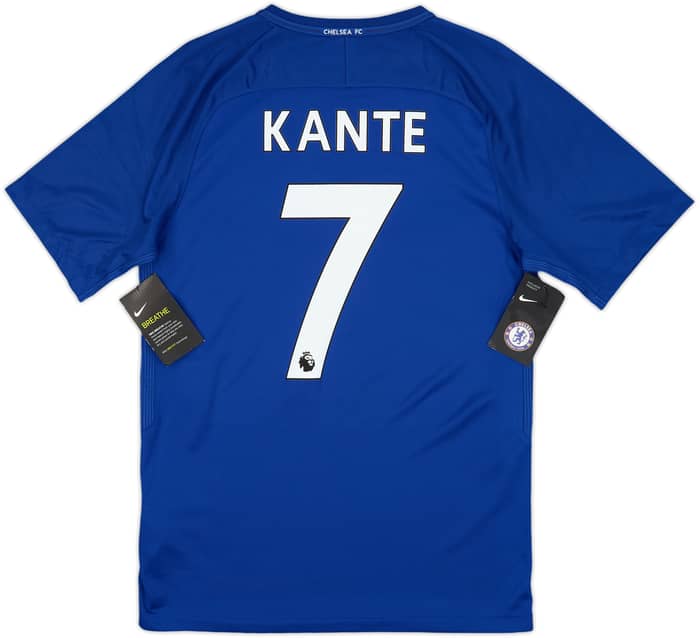 2017-18 Chelsea Home Shirt Kante #7 (S)