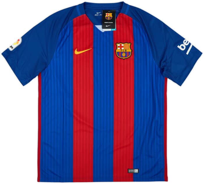2016-17 Barcelona Home Shirt Messi #10 (L)