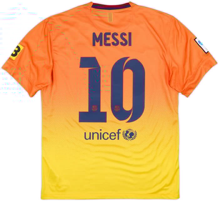 2012-13 Barcelona Away Shirt Messi #10 (M)