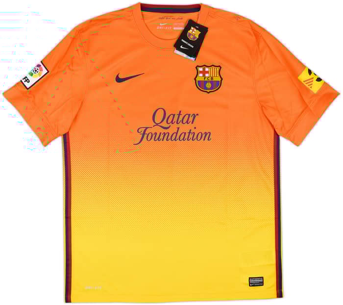 2012-13 Barcelona Away Shirt Messi #10 (L)