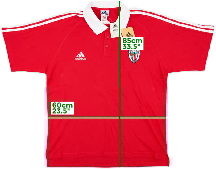 1999-00 Athletic Bilbao adidas Polo Shirt (XL)