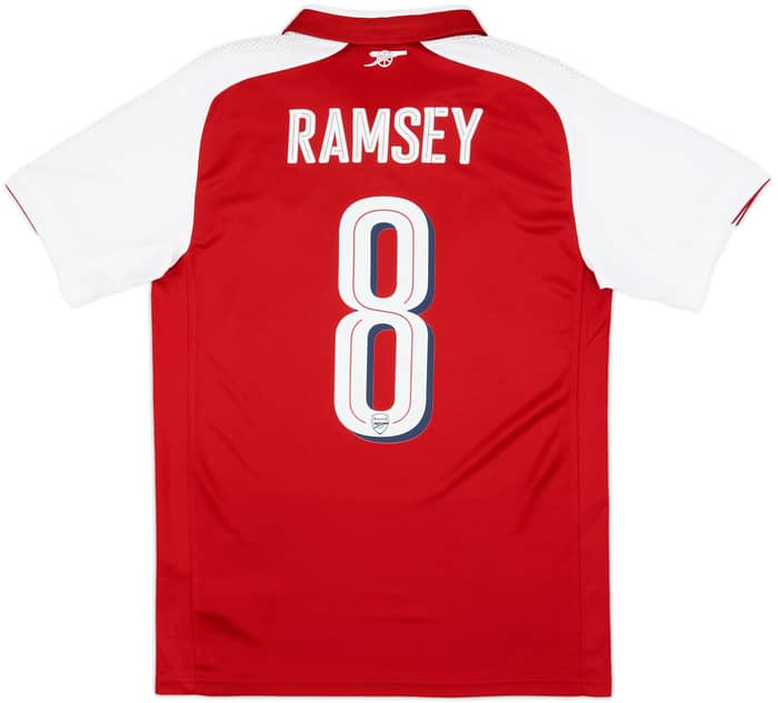 2017-18 Arsenal Home Shirt Ramsey #8 (S)