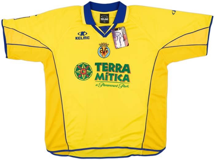 2001-03 Villarreal Home Shirt Palermo #9 (XL)