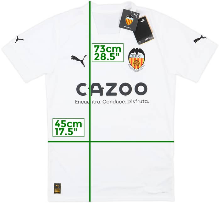 2022-23 Valencia Home Shirt (S)