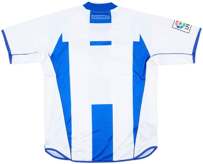 2002-03 Alaves Home Shirt (M)