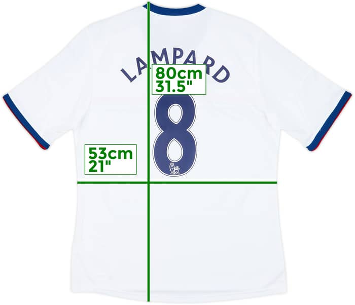 2013-14 Chelsea Away Shirt Lampard #8 (L)