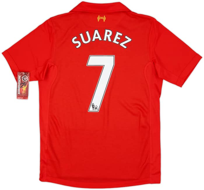 2012-13 Liverpool Home Shirt Suarez #7 (S)