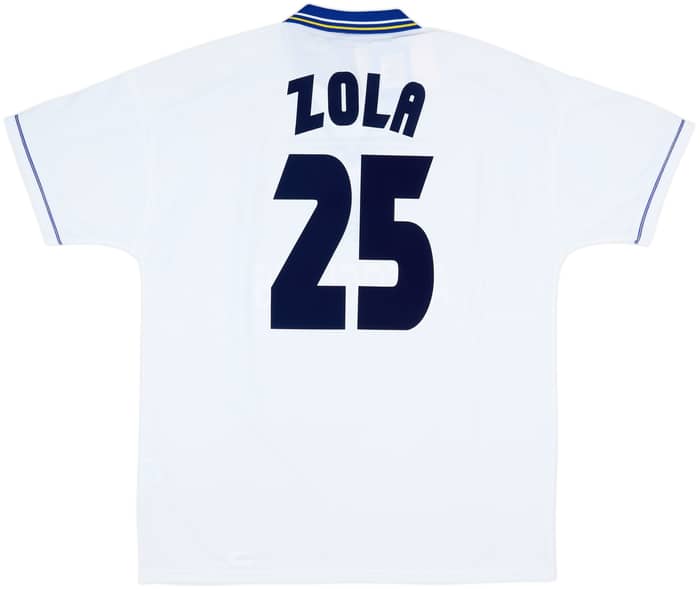 1998-00 Chelsea Away Shirt Zola #25 (XL)
