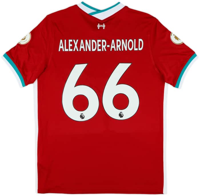 2020-21 Liverpool Home Shirt Alexander-Arnold #66 (L)