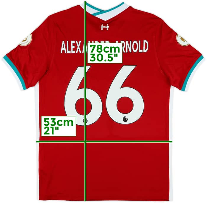 2020-21 Liverpool Home Shirt Alexander-Arnold #66 (L)
