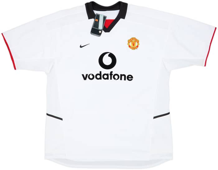 2002-03 Manchester United Away Shirt Beckham #7 (XXL)