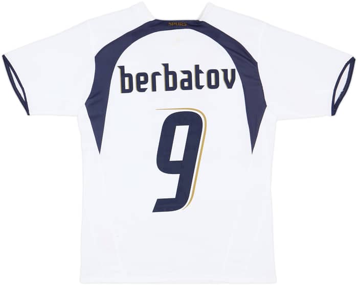 2006-07 Tottenham Home Shirt Berbatov #9 (S)