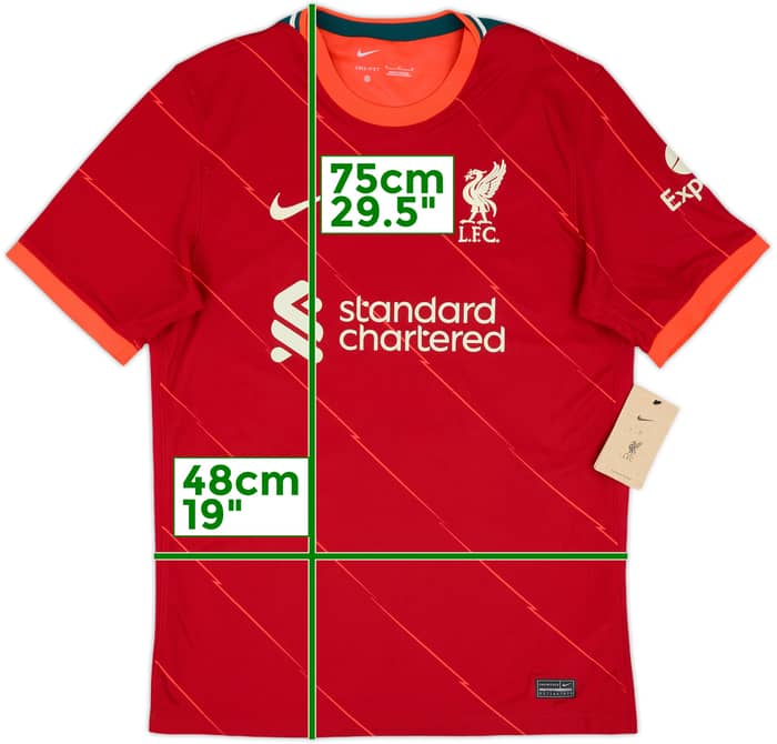 2021-22 Liverpool Home Shirt (M)