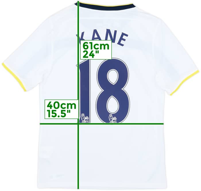2014-15 Tottenham Home Shirt Kane #18 (L.Boys)