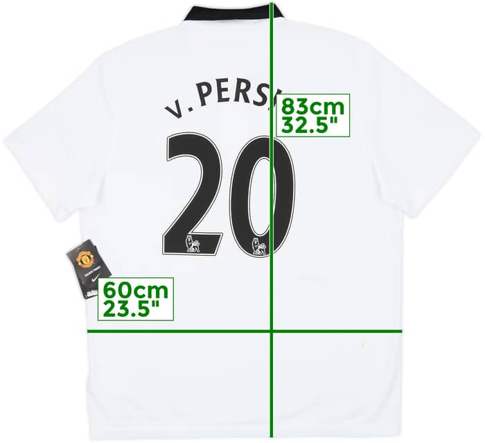 2014-15 Manchester United Away Shirt v.Persie #20 (XL)