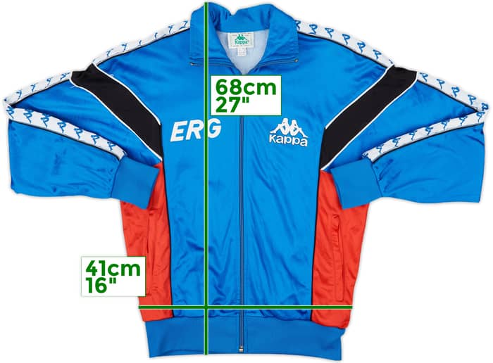 1988-90 Sampdoria Kappa Track Jacket - 7/10 - (XS)