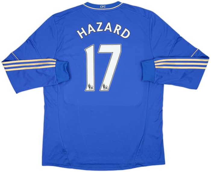 2012-13 Chelsea Home L/S Shirt Hazard #17 (XL)