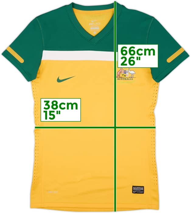 2010-11 Australia Player Issue Home Shirt - 8/10 - (Women's XS)