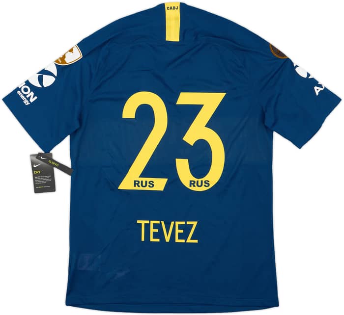 2018-19 Boca Juniors Authentic Home Shirt Tevez #23 (M)