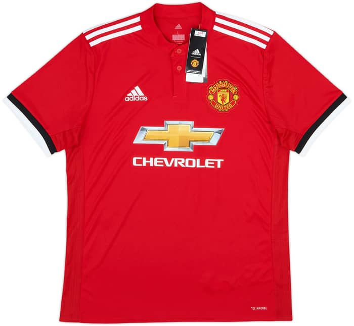 2017-18 Manchester United Home Shirt Ibrahimovic #10 (L)