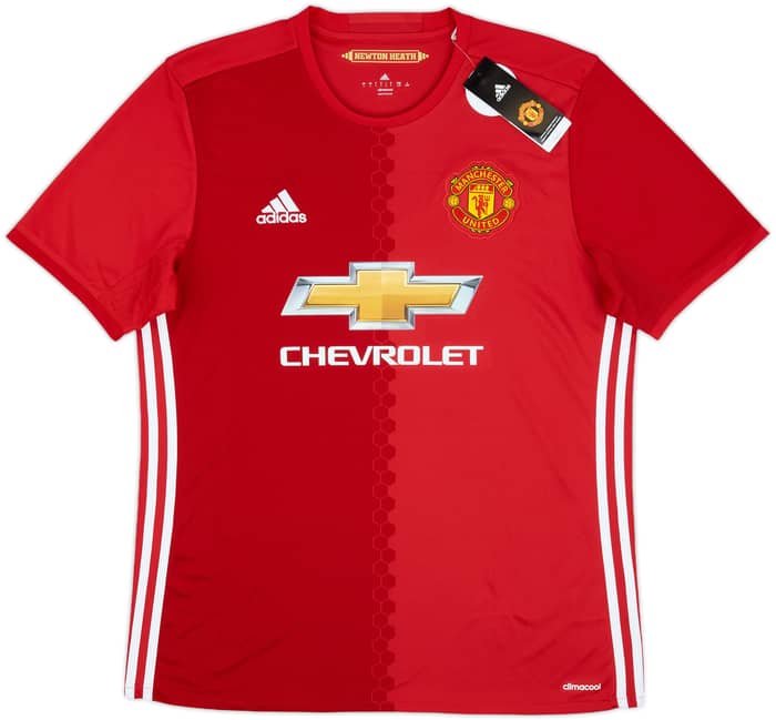 2016-17 Manchester United Home Shirt #24 (L)