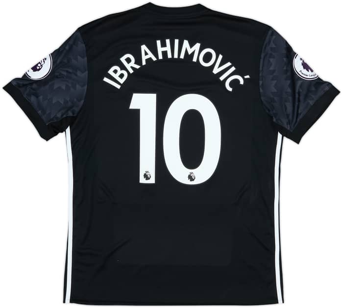 2017-18 Manchester United Away Shirt Ibrahimovic #10 (L)