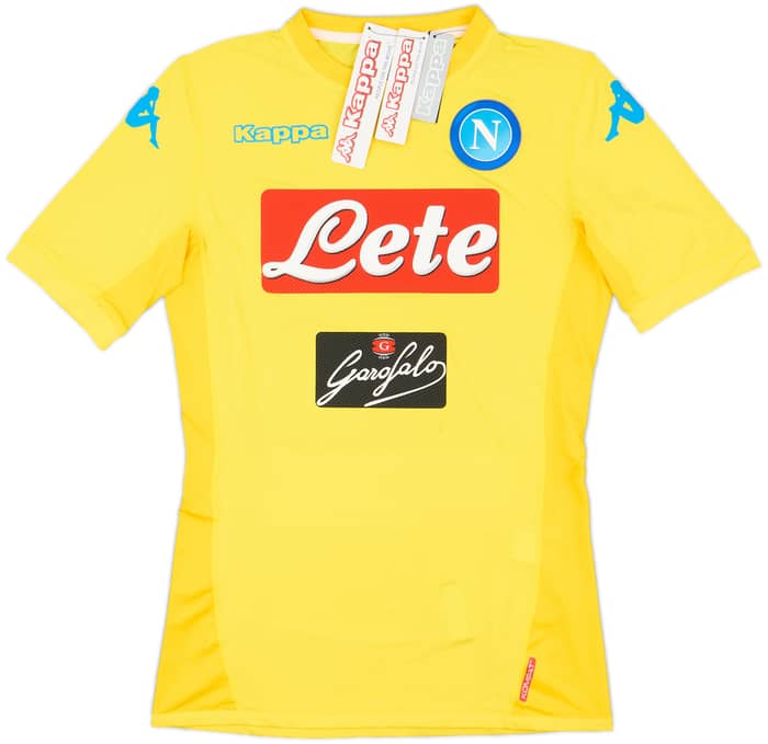 2017-18 Napoli Authentic Away Shirt (M)