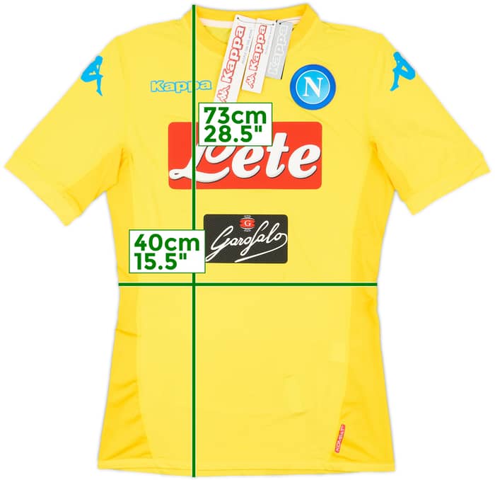 2017-18 Napoli Authentic Away Shirt (M)