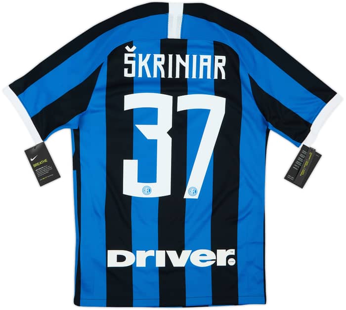 2019-20 Inter Milan Home Shirt Skriniar #37 (S)