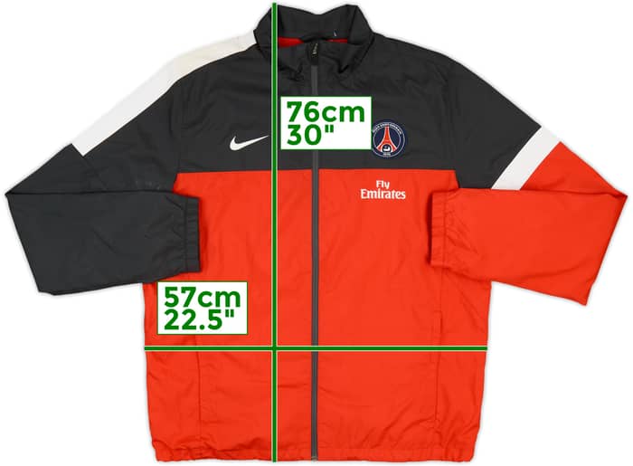 2012-13 Paris Saint-Germain Nike Track Jacket - 6/10 - (L)