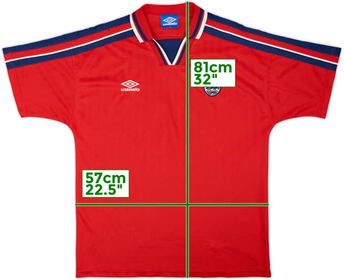 2000-01 England Umbro Training Shirt - 6/10 - (L)