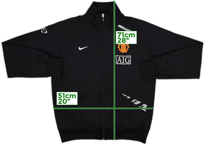 2006-07 Manchester United Nike Track Jacket - 8/10 - (L)