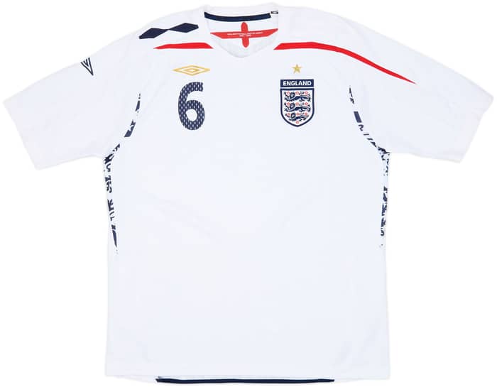 2007-09 England Home Shirt Terry #6 - 10/10 - (XL)