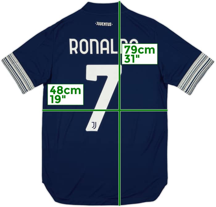2020-21 Juventus Authentic Away Shirt Ronaldo #7 (S)