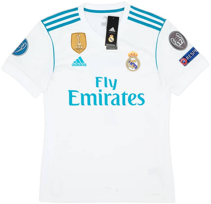2017-18 Real Madrid Home Shirt (S)