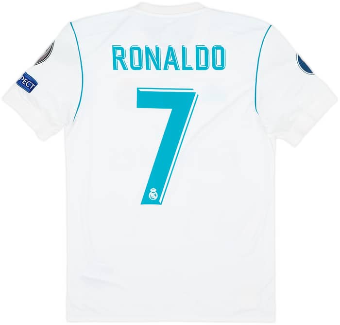 Camiseta de local del Real Madrid 2017-18 (XS)